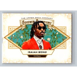 2025 Upper Deck Goodwin Champions Isaiah Bond #92 Base Set - Horizontal Prospect Football 2025 Upper Deck Goodwin Champions Isaiah Bond #92 Base Set - Horizontal Prospect Football