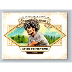 2025 Upper Deck Goodwin Champions Kevin Concepcion #89 Base Set - Horizontal Prospect Football 2025 Upper Deck Goodwin Champions Kevin Concepcion #89 Base Set - Horizontal Prospect Football