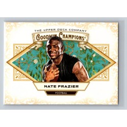 2025 Upper Deck Goodwin Champions Nate Frazier #88 Base Set - Horizontal Prospect Football