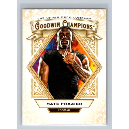 2025 Upper Deck Goodwin Champions Nate Frazier #62 Base Set Prospect Football