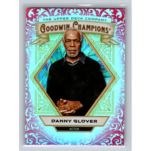 2025 Upper Deck Goodwin Champions Danny Glover #52 Red Rainbow Parallel Actor 1:30 Hobby, 1:30 e-Pack, 1:90 Blaster 2025 Upper Deck Goodwin Champions Danny Glover #52 Red Rainbow Parallel Actor 1:30 Hobby, 1:30 e-Pack, 1:90 Blaster