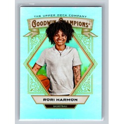 2025 Upper Deck Goodwin Champions Rori Harmon #73 Silver Foil Parallel Prospect Basketball - Womens 1:5 Hobby, 1:5 e-Pack, 1:10 Blaster