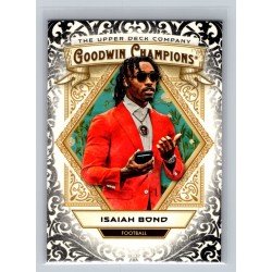 2025 Upper Deck Goodwin Champions Isaiah Bond #32 Glossy Black Parallel Prospect Football 1:2 Hobby, 1:2 e-Pack 2025 Upper Deck Goodwin Champions Isaiah Bond #32 Glossy Black Parallel Prospect Football 1:2 Hobby, 1:2 e-Pack