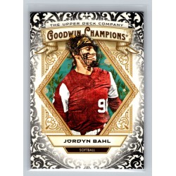 2025 Upper Deck Goodwin Champions Jordyn Bahl #61 Glossy Black Parallel Prospect Softball 1:2 Hobby, 1:2 e-Pack 2025 Upper Deck Goodwin Champions Jordyn Bahl #61 Glossy Black Parallel Prospect Softball 1:2 Hobby, 1:2 e-Pack
