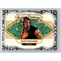 2025 Upper Deck Goodwin Champions Nate Frazier #88 Glossy Black Parallel - Horizontal Prospect Football 1:2 Hobby, 1:2 e-Pack
