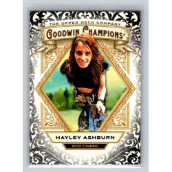 2025 Upper Deck Goodwin Champions Hayley Ashburn #50 Glossy Black Parallel Rookie Slacklining 1:2 Hobby, 1:2 e-Pack 2025 Upper Deck Goodwin Champions Hayley Ashburn #50 Glossy Black Parallel Rookie Slacklining 1:2 Hobby, 1:2 e-Pack