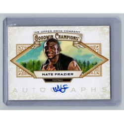 2025 Upper Deck Goodwin Champions Nate Frazier #HA-NF Horizontal Autographs Prospect Football 1:480 Hobby, 1:480 e-Pack, 1:3600 Blaster