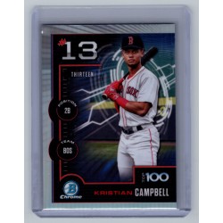 2025 Bowman Kristian Campbell #BTP-13 Bowman Scouts' Top 100 Boston Red Sox 2025 Bowman Kristian Campbell #BTP-13 Bowman Scouts' Top 100 Boston Red Sox
