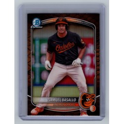 2025 Bowman Samuel Basallo #BCP-109 Bowman Chrome Prospects Reptillian Refractor (1:13) Baltimore Orioles 2025 Bowman Samuel Basallo #BCP-109 Bowman Chrome Prospects Reptillian Refractor (1:13) Baltimore Orioles