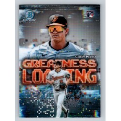 2025 Bowman Coby Mayo #GL-2 Greatness Loading Baltimore Orioles 2025 Bowman Coby Mayo #GL-2 Greatness Loading Baltimore Orioles