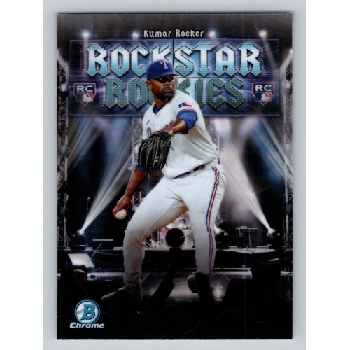 2025 Bowman Kumar Rocker #RR-6 Rockstar Rookies Texas Rangers