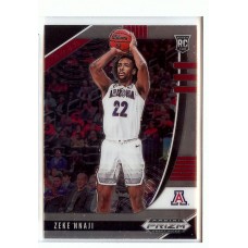 2020-21 Prizm Draft Picks Zeke Nnaji #34 Base Rookie Arizona Wildcats/Denver Nuggets