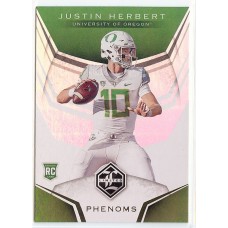 2020 Limited Justin Herbert Phenoms #4 Oregon Ducks/Los Angeles Chargers